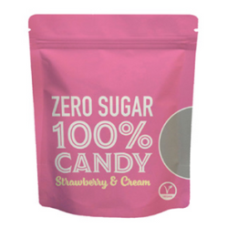 Zero Sugar Strawberry & Cream 120g