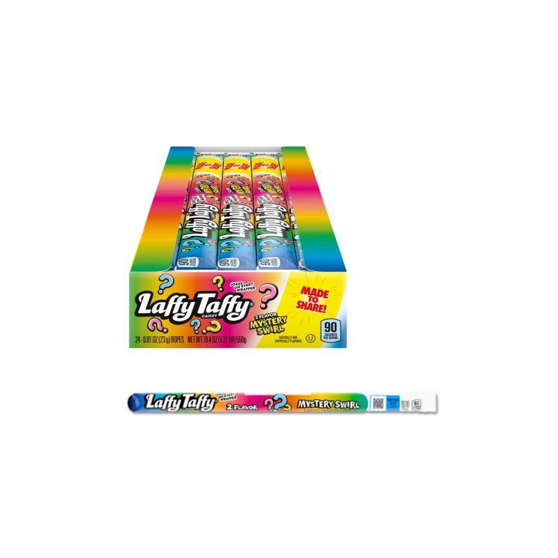 Laffy Taffy Rope Mystery Swirl (24 x 23g)
