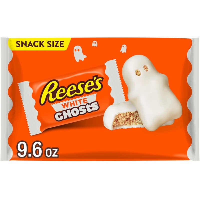 Reese's Peanut Butter White Ghosts Snack Size (24 x 272g)