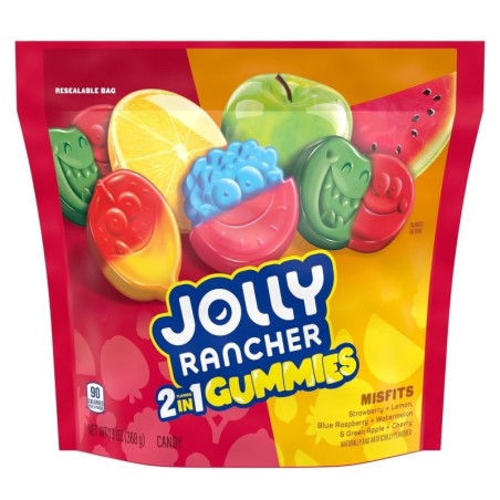 Jolly Rancher 2in1 Gummies Misfits 184GR