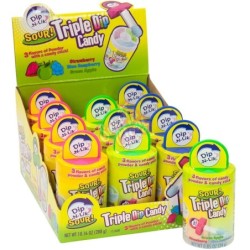 Dip-N-Lik Triple Dip Candy Sour 24g
