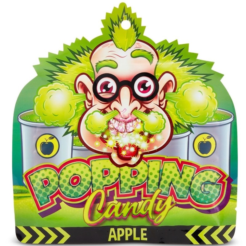 Dr Sour Popping Candy Apple 15g