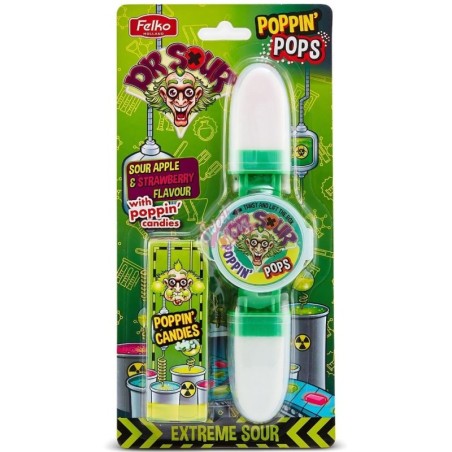 Dr Sour Poppin Pops Blister 35g