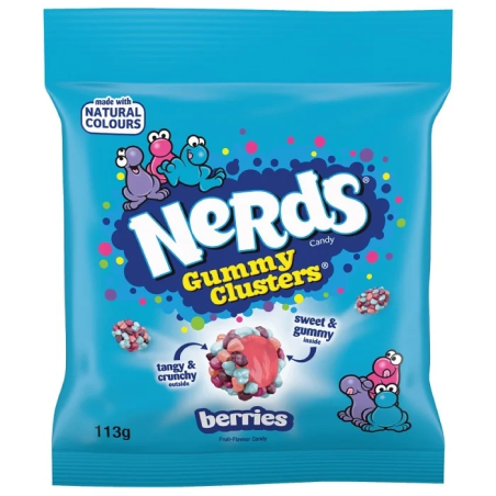 Nerds Gummy Clusters Berries 113g