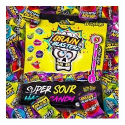 Brain Blasterz Hard Candy Super Sour 100g