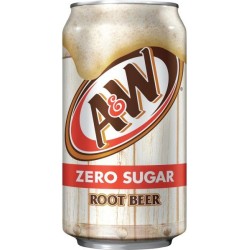 A&W Root Beer Zero Sugar 355ml