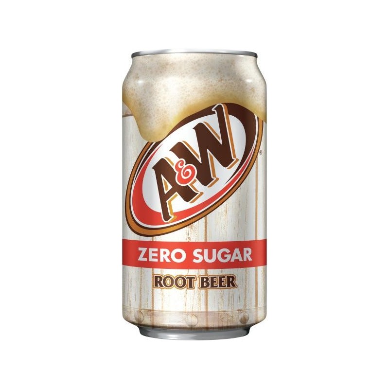 A&W Root Beer Zero Sugar 355ml