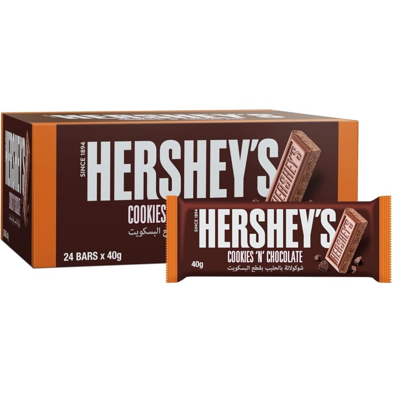 Hershey's Cookies 'n' Chocolate Bar (UK) 40g
