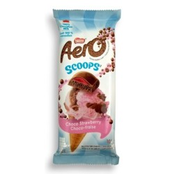 Aero Scoops Choco Strawberry 105g (CAN)