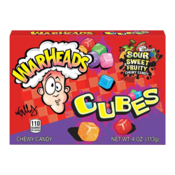 Warheads Chewy Cubes Theatre 113g