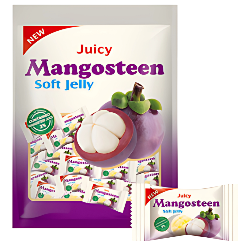 Juicy Mangosteen Flavour Soft Jelly (12 x 100g)