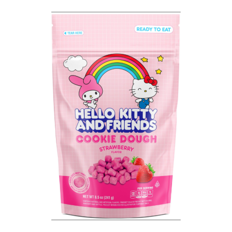 Hello Kitty Cookie Dough Strawberry 241g - Case