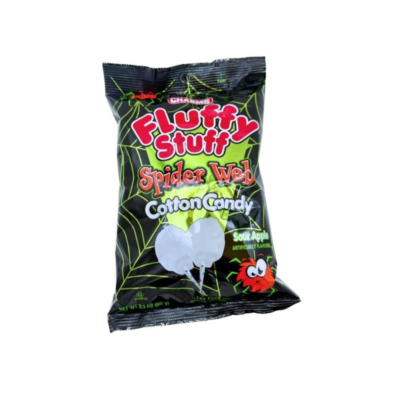 Charms Fluffy Stuff Spider Web Cotton Candy 60g