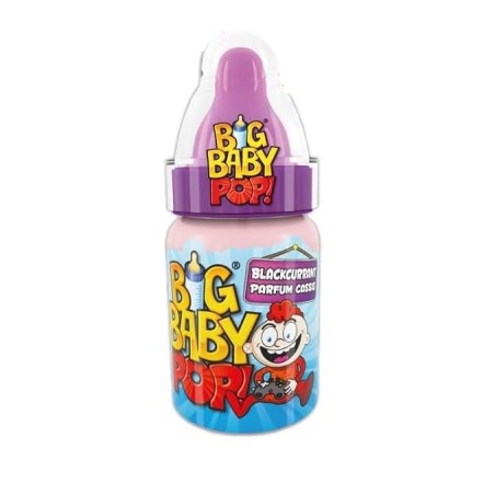 Bazooka Big Baby Pop Strawberry/Blackcurrant 32g