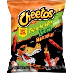 Cheetos Crunchy Flamin Hot Lime Flavour USA (10x226g)