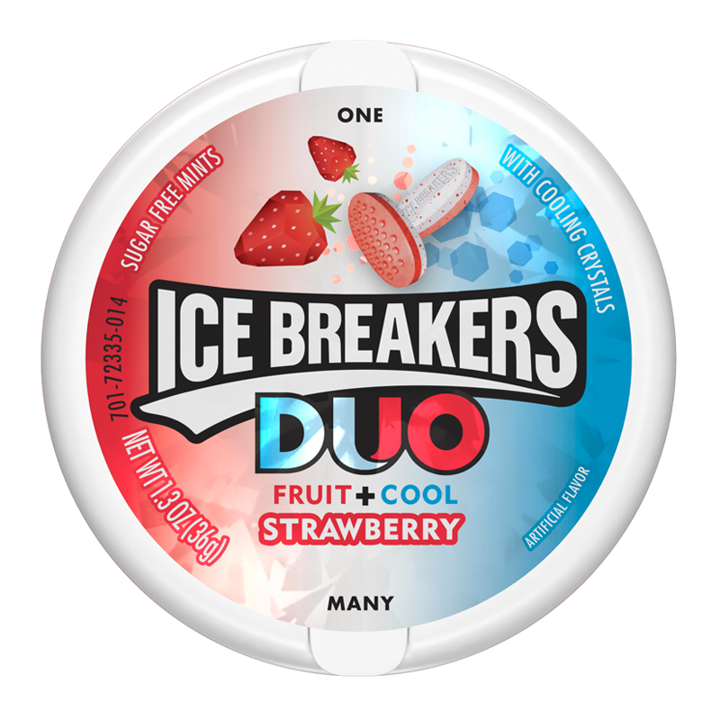 Ice Breakers Duo Mints Strawberry 36g - Inner