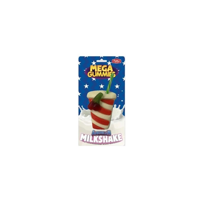 Mega Gummies American Milkshake 120g
