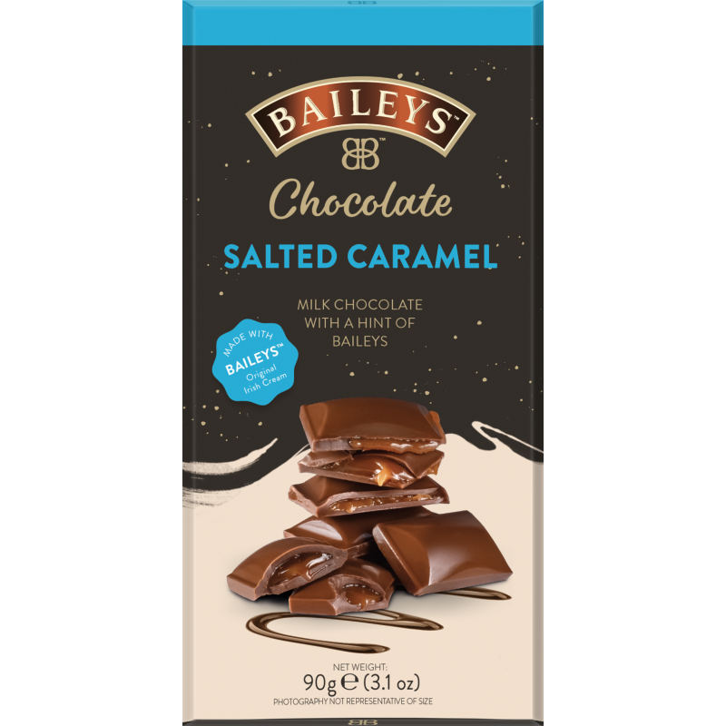 Baileys Chocolate Salted Caramel  Bar with Baileys 90g