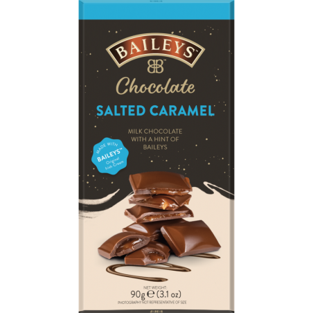 Baileys Chocolate Salted Caramel  Bar with Baileys 90g