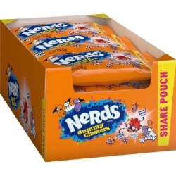 Nerds Gummy Clusters Spooky Share Pouch 85g
