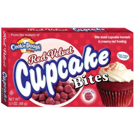 Red Velvet Cupcake Bites 87g - Case