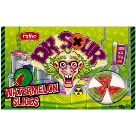 Dr Sour Sour Watermelon Slices Theatre Box 90g