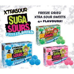 Suga Sours Xtra Cherry Freeze Dried 40g