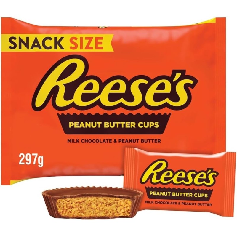 Reese's Peanut Butter Cups  Snac ksize Multipack 297g