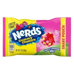 Nerds Gummy Clusters Cherry Lemonade Blitz Share Pouch 85g