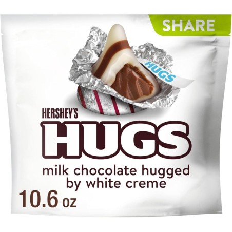 Hershey's Hugs White Creme Share Pack (8 x 301g)