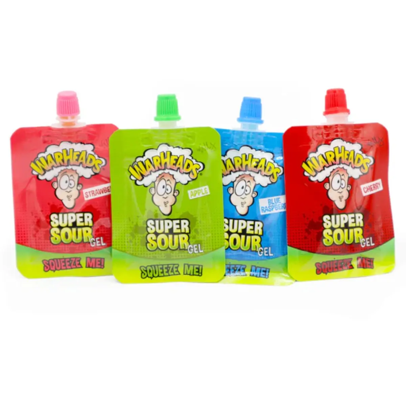 Warheads Super Sour Squeeze Me Gel 20g