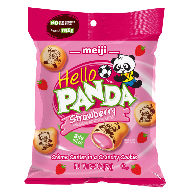 Meiji Hello Panda Strawberry 62g