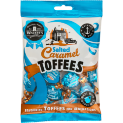 Walker's Nonsuch Salted Caramel  Toffees 150g
