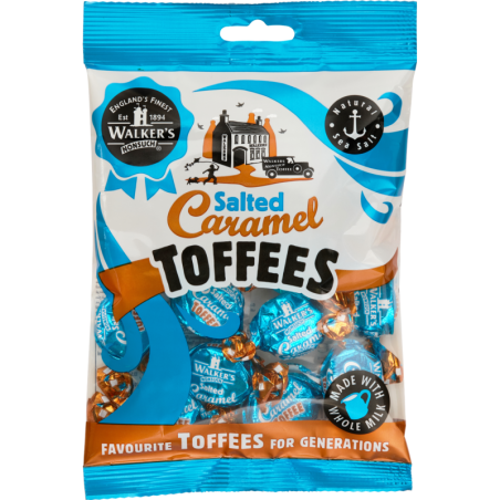 Walker's Nonsuch Salted Caramel  Toffees 150g