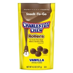 Charleston Chew Rollers Vanilla 128g - Case