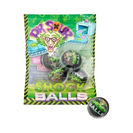 Dr Sour Shock Balls Bag 72g - Case