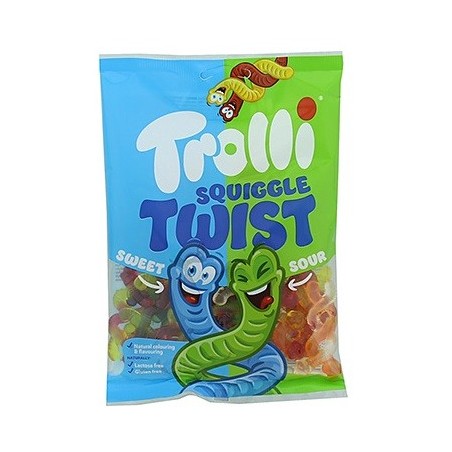 Trolli Squiggle Twist 100g - Case