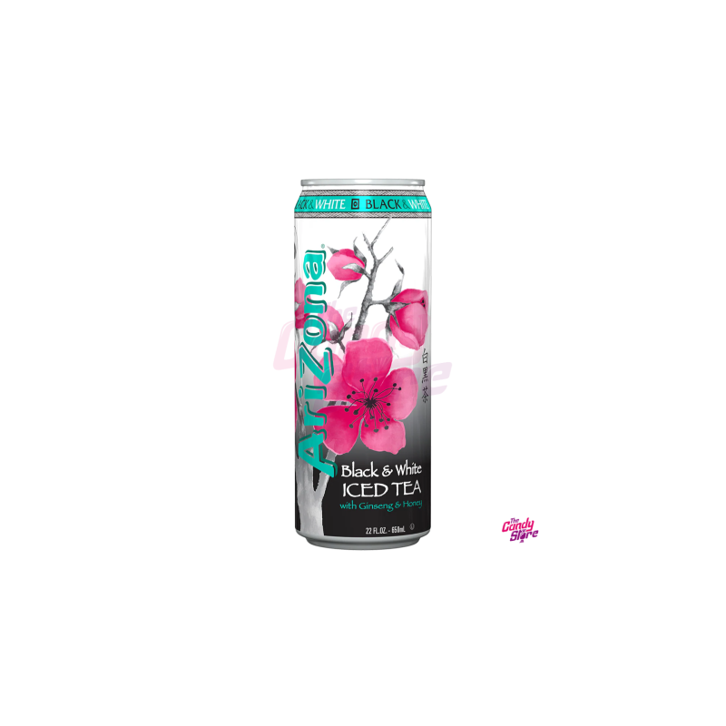 Arizona Tea Black and White Can 650ml